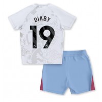 Aston Villa Moussa Diaby #19 Bortatröja Barn 2023-24 Kortärmad (+ Korta byxor)